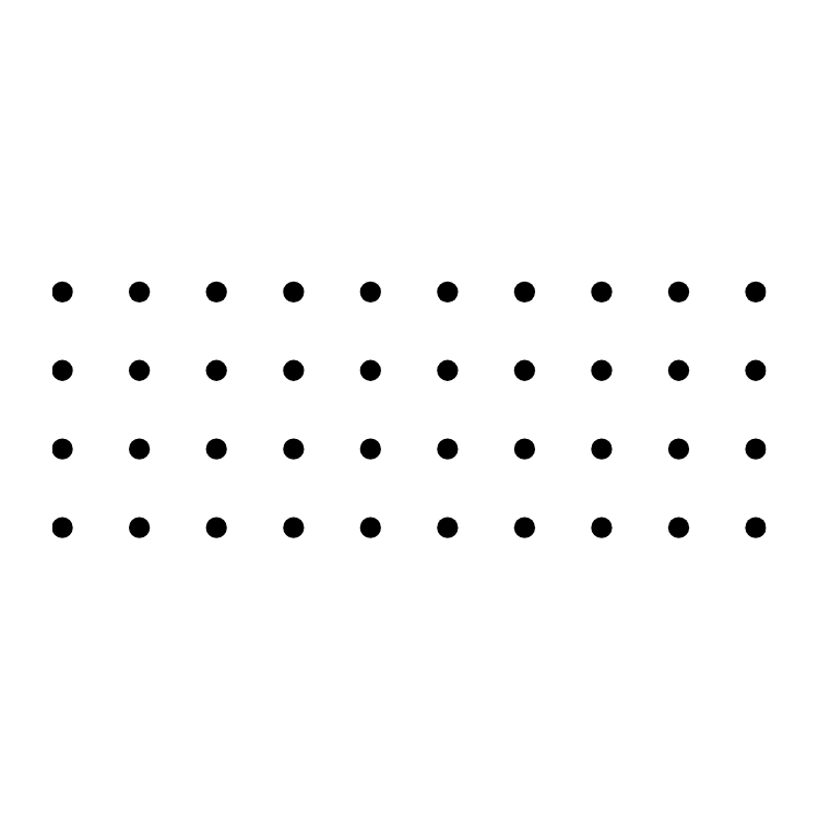 pointillés