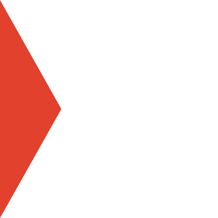 triangle rouge droite