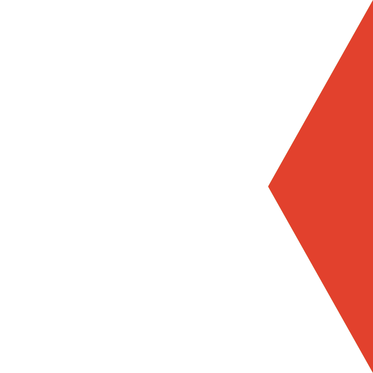 triangle rouge gauche